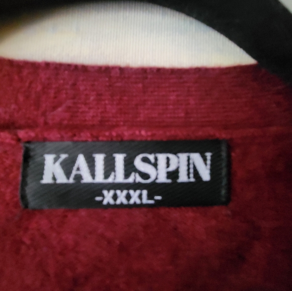 Kallspin Cashmere/Wool Blend V Neck Cardigan - Picture 3 of 4